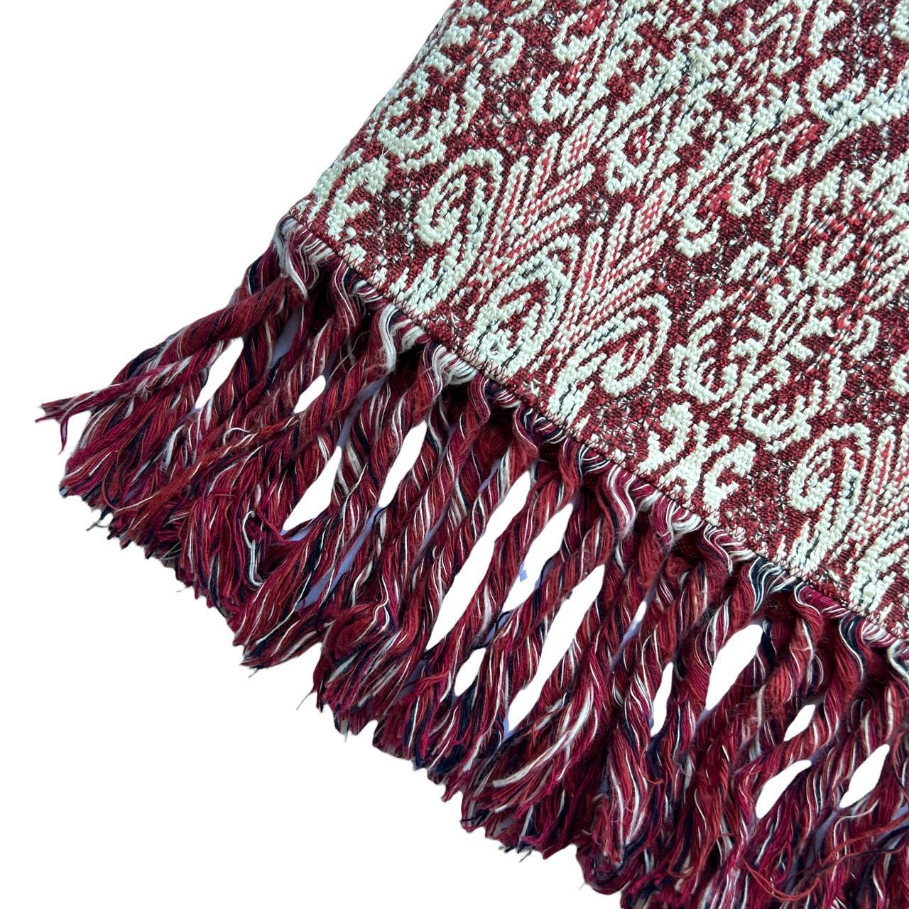 Chloé Women's Burgundy and Cream Skirt (3)