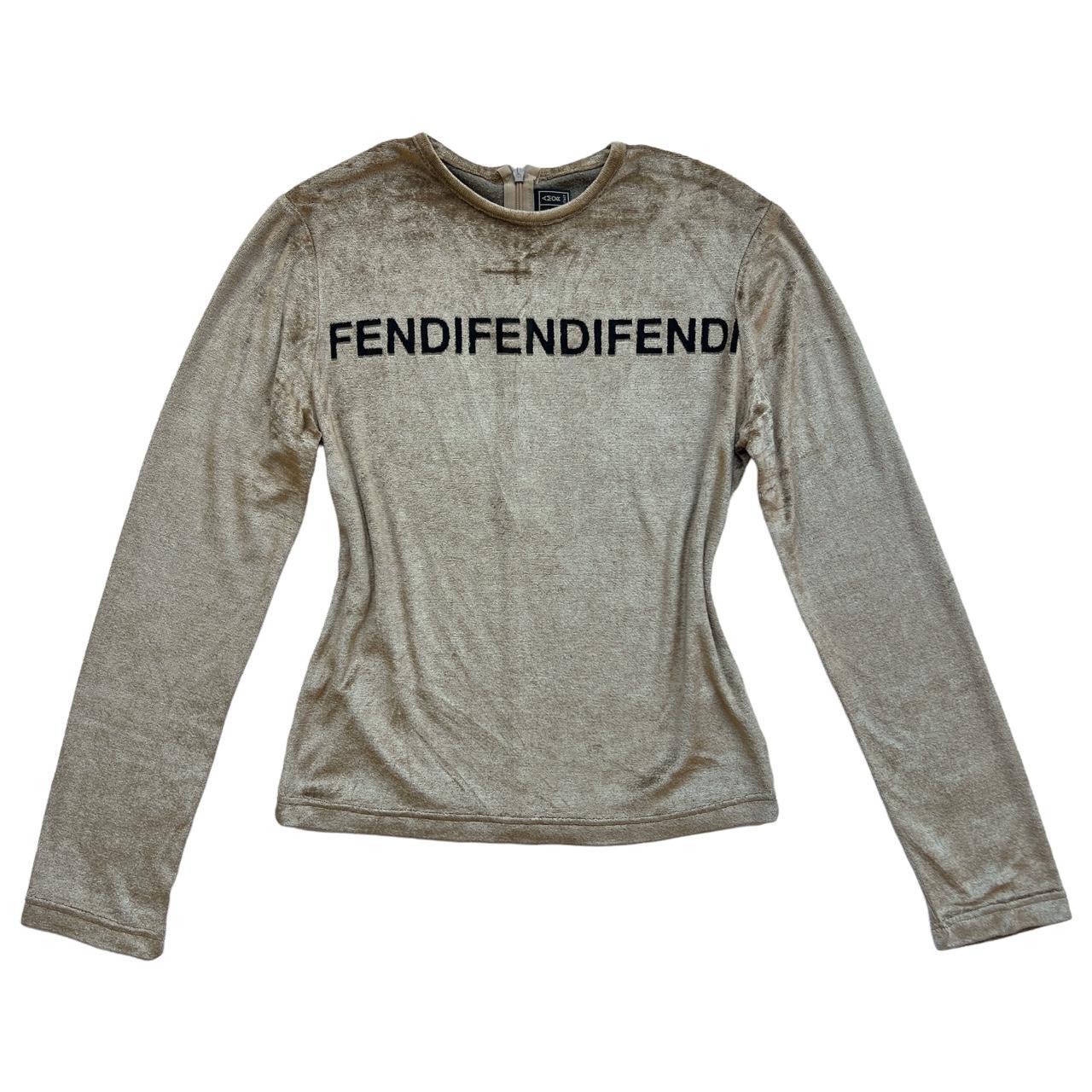 Fendi long shop sleeve shirt womens