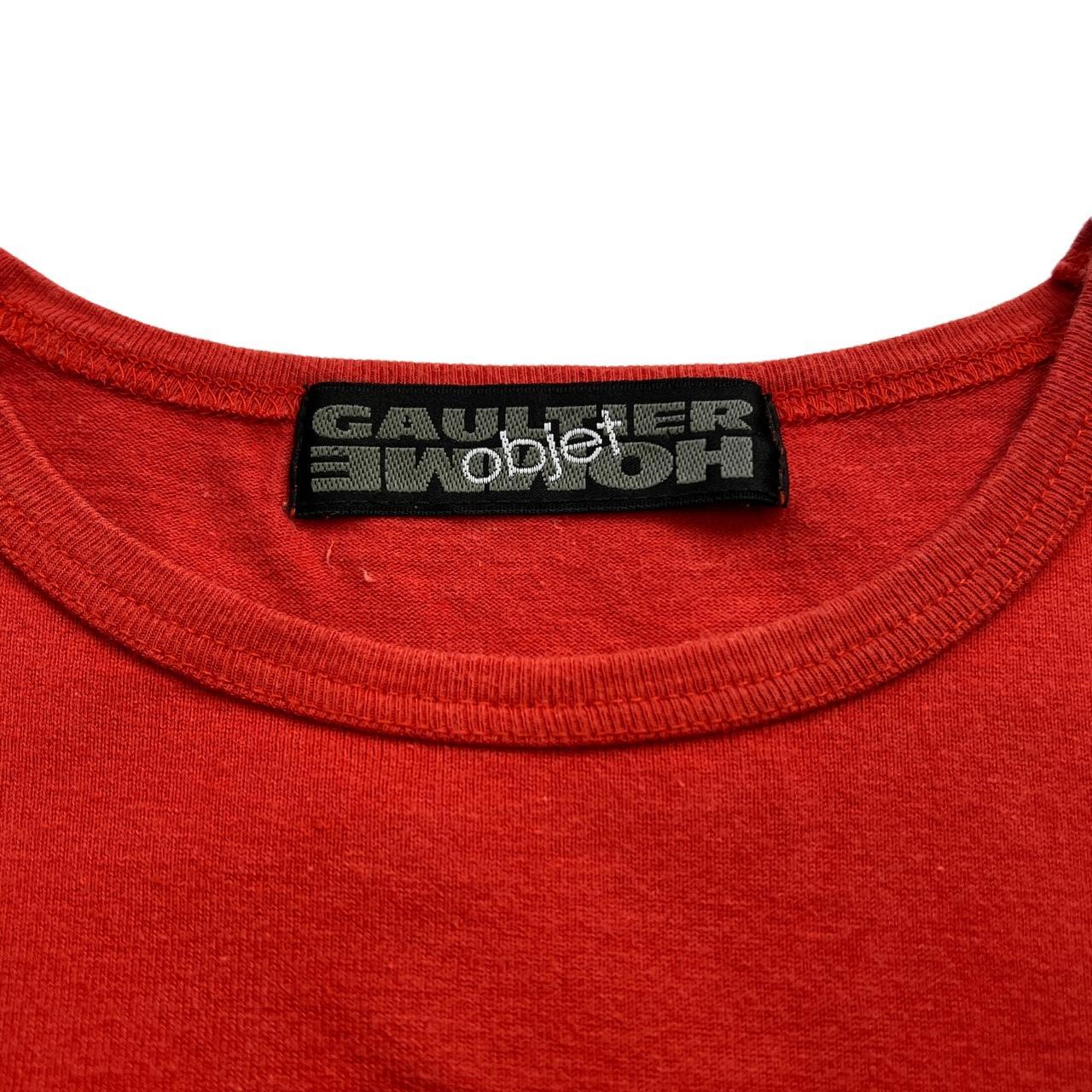 90's vintage Jean Paul Gaultier Homme Objet red and...