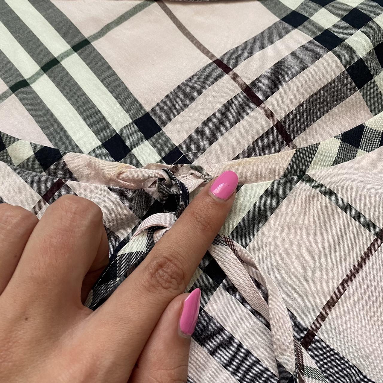 Burberry London Pink plaid - Depop