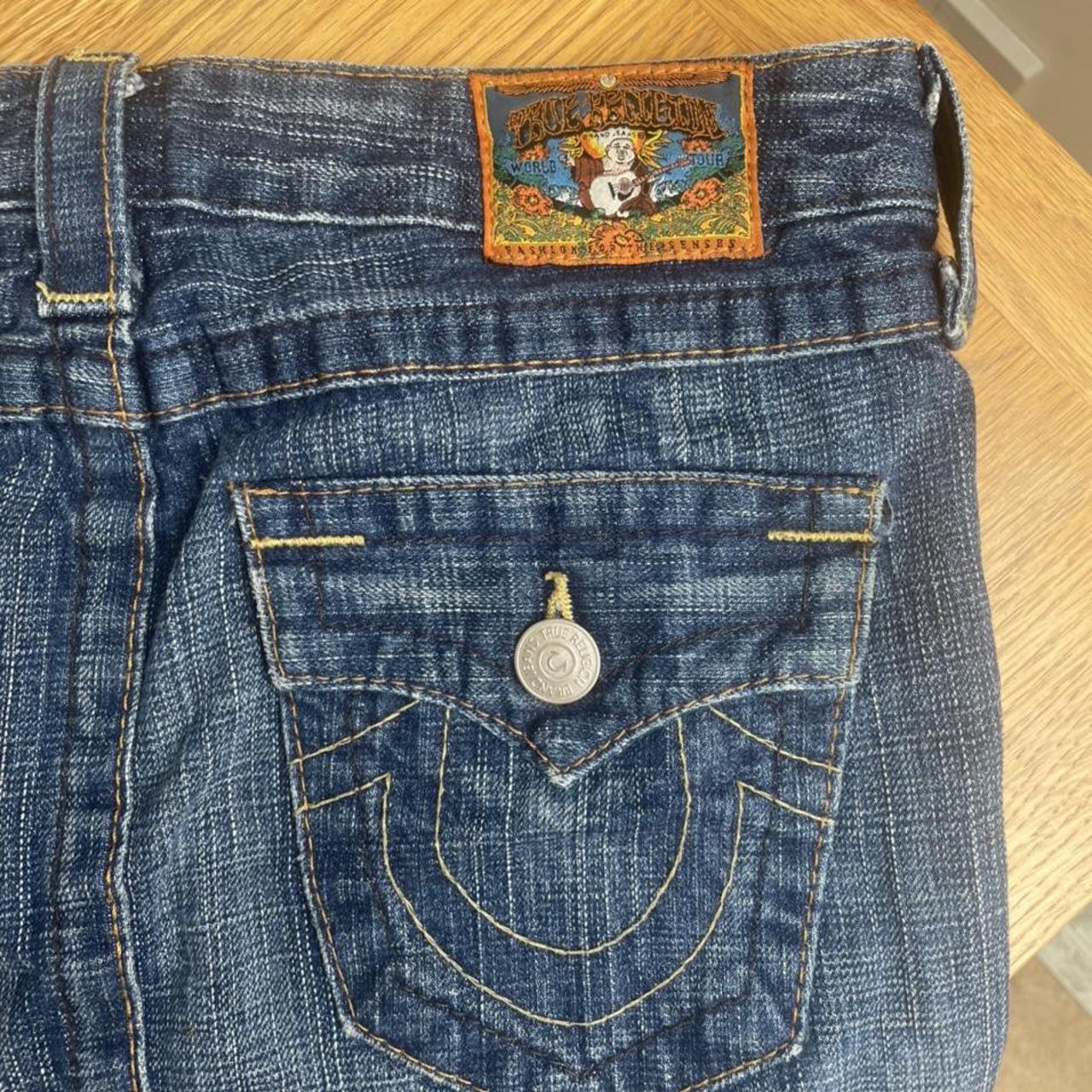 True Religion Denim Skirt💙 Super... Depop