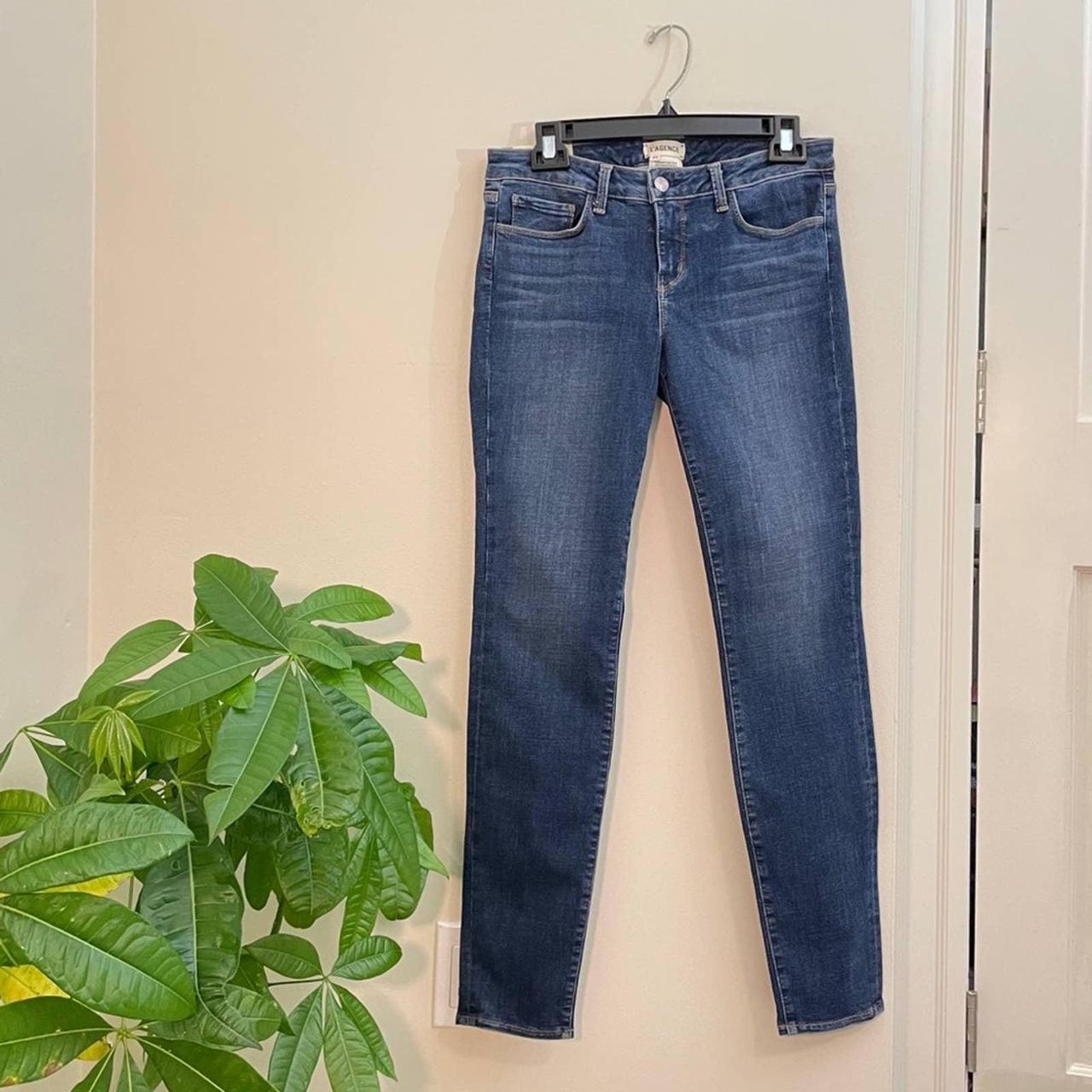 NWT L’AGENCE The Chantal Low Rise Skinny Jeans in... - Depop