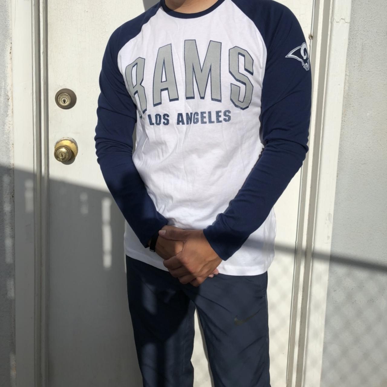 Los Angeles Rams football long sleeve T-shirt. Size - Depop