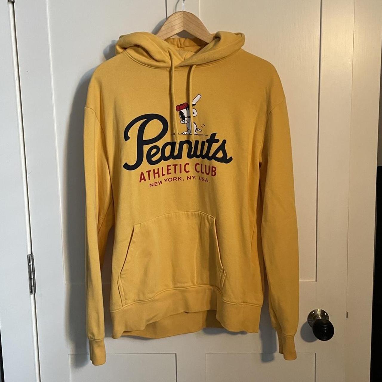 Peanuts / Snoopy / Charlie Brown yellow hoodie /... Depop