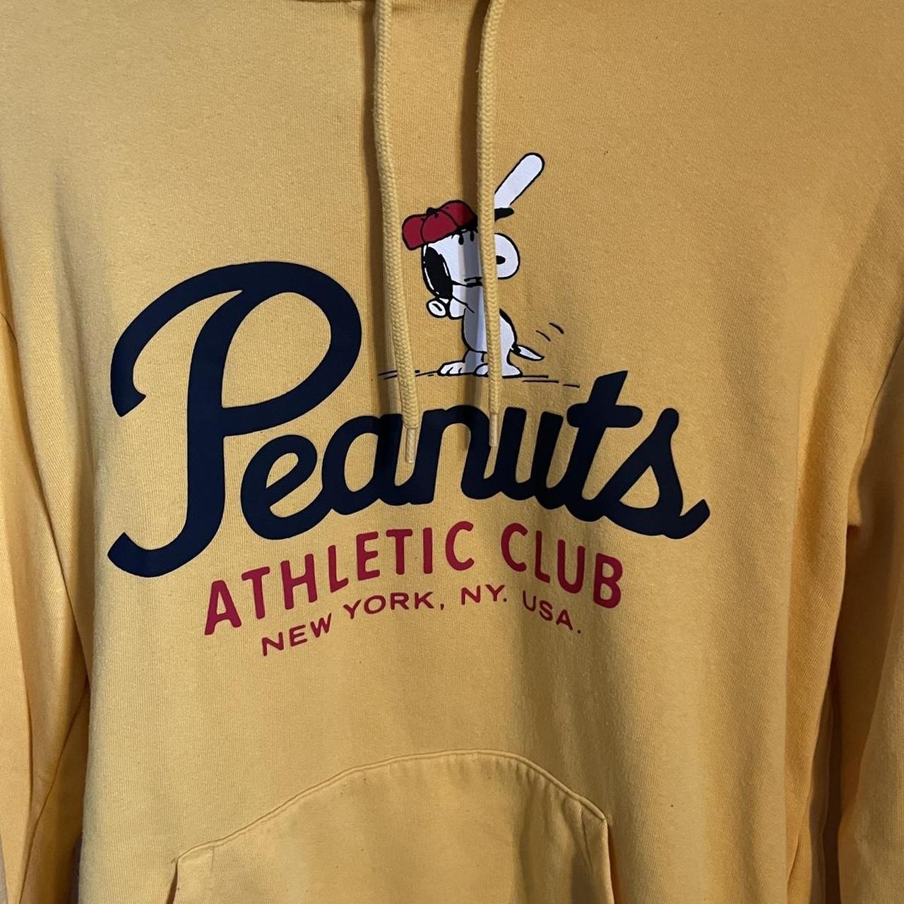 Peanuts / Snoopy / Charlie Brown yellow hoodie /... Depop