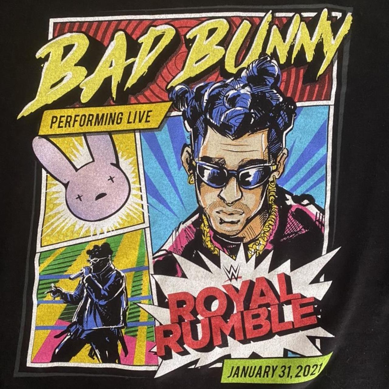 bad bunny royal rumble merch