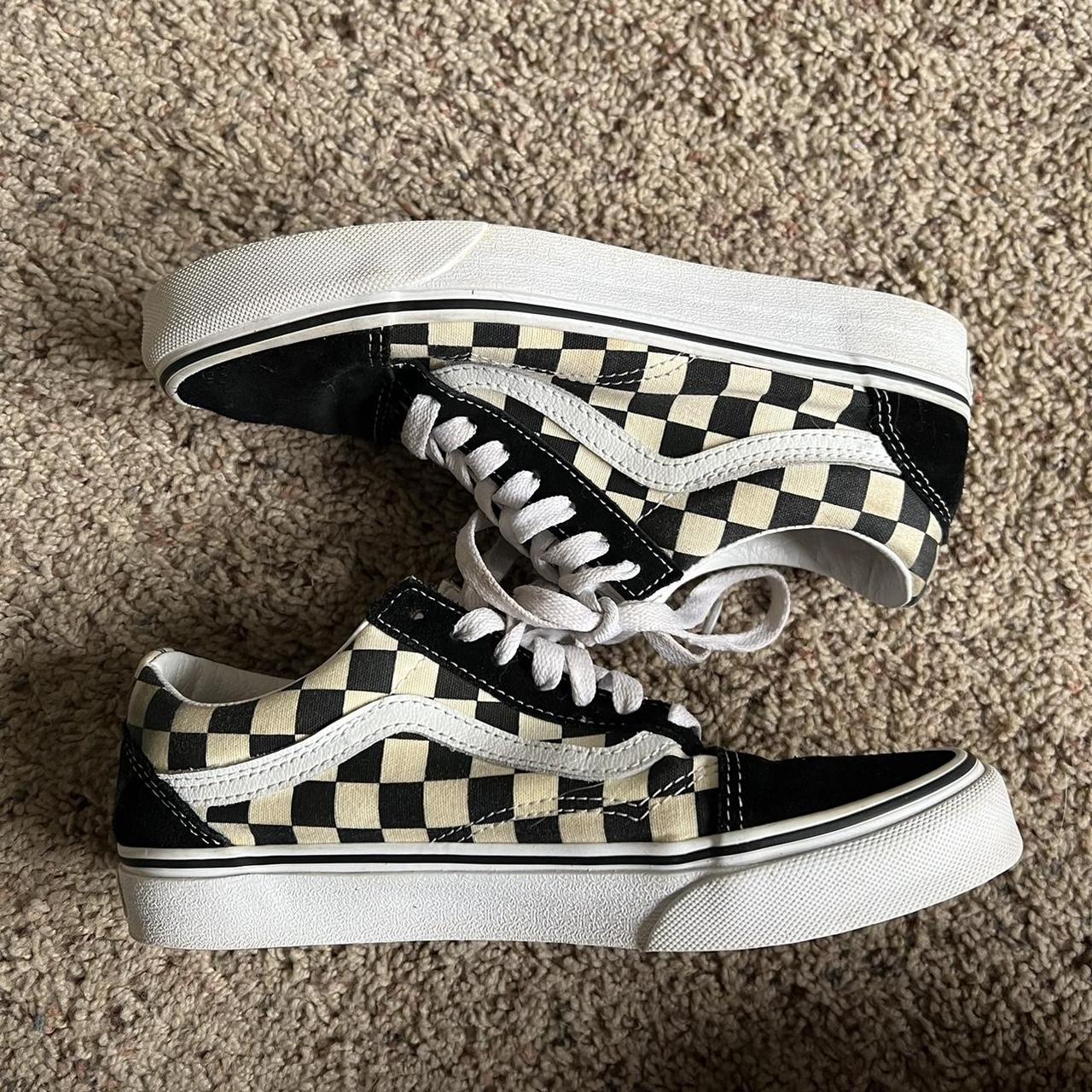 used checkered vans