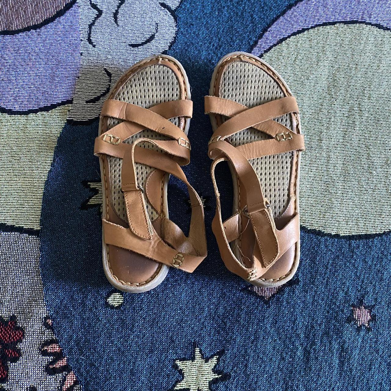 Women's Brown Sandals | Depop