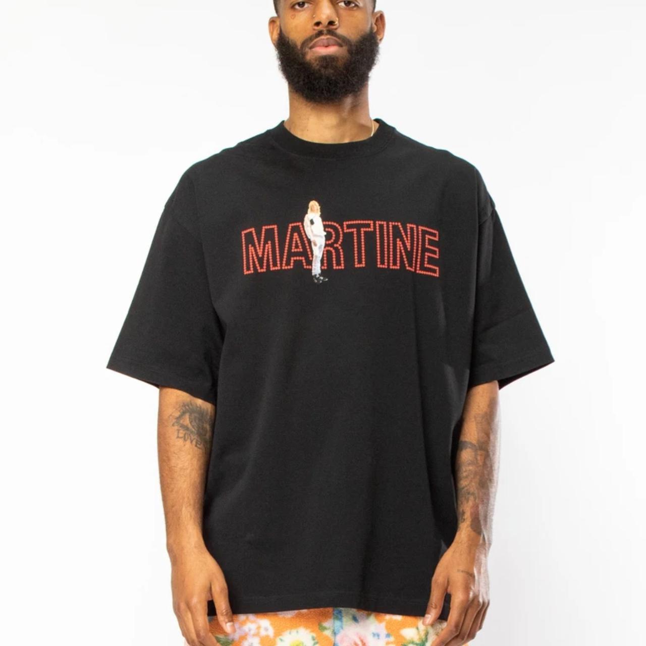 Men's Black and Red T-shirt (4)