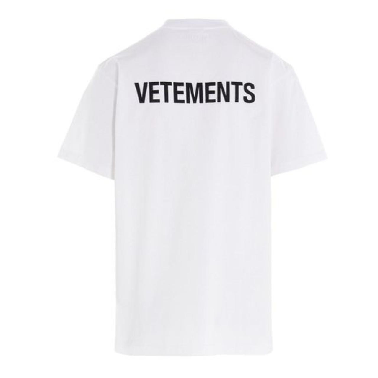 Vetements Men's White T-shirt (4)