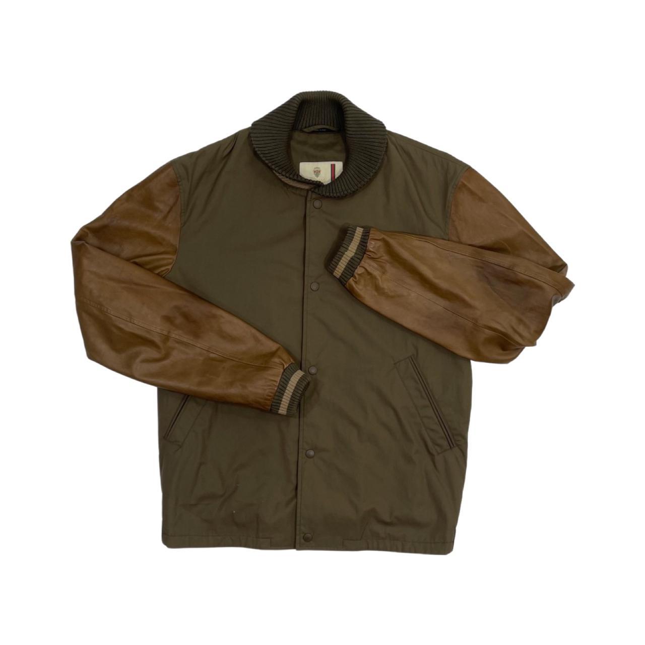Gucci Men's Brown and Green Jacket