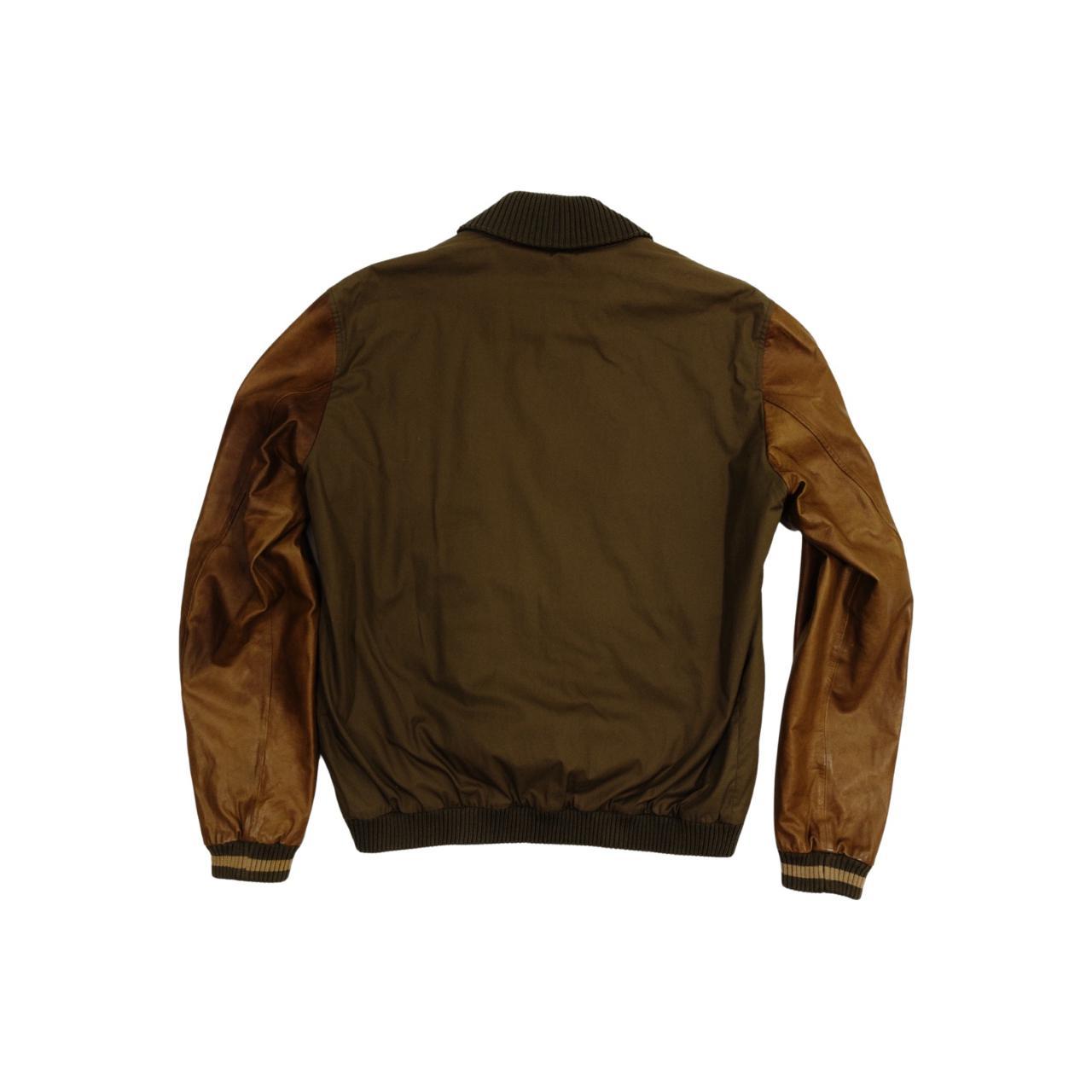 Gucci Men's Brown and Green Jacket (2)