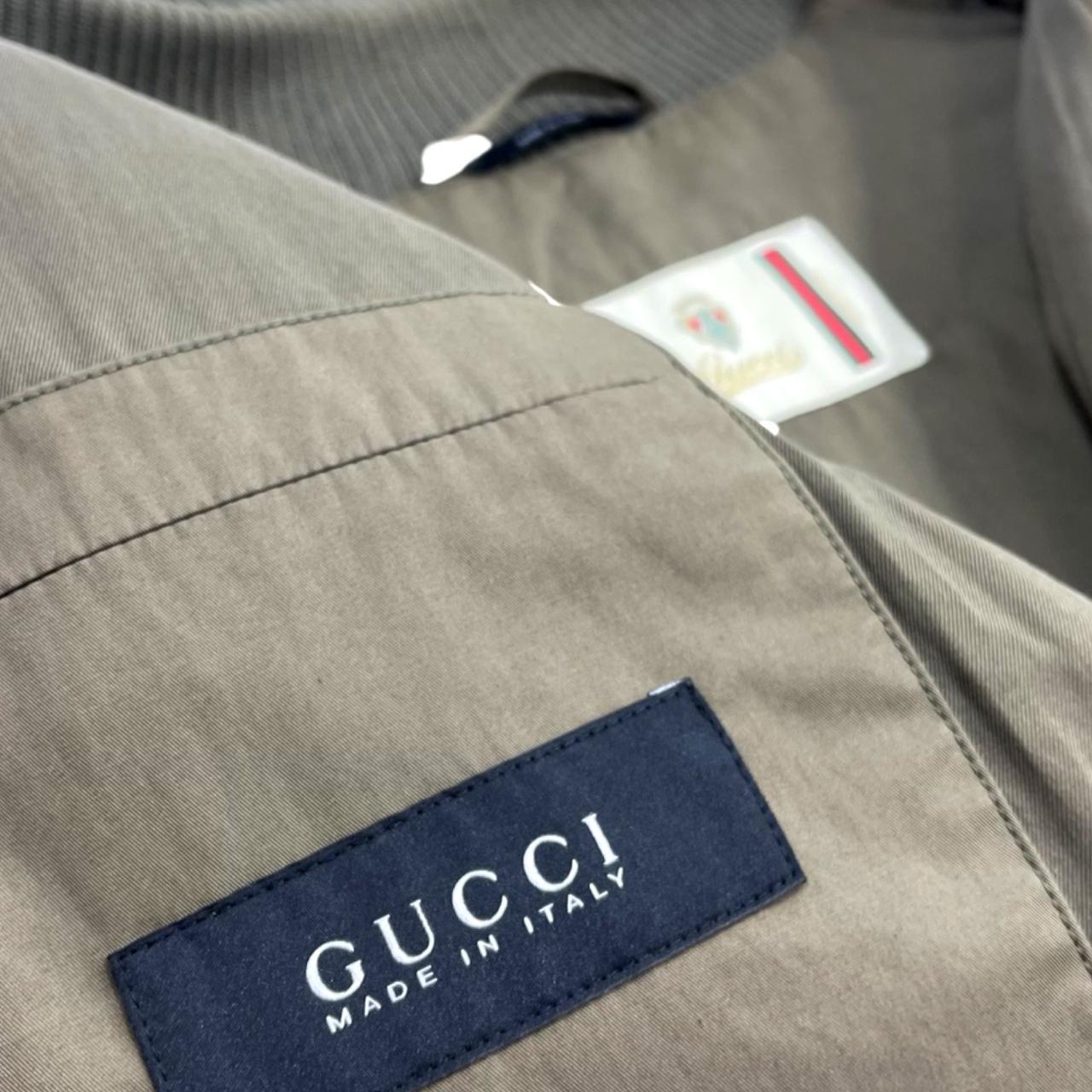 Gucci Men's Brown and Green Jacket (4)