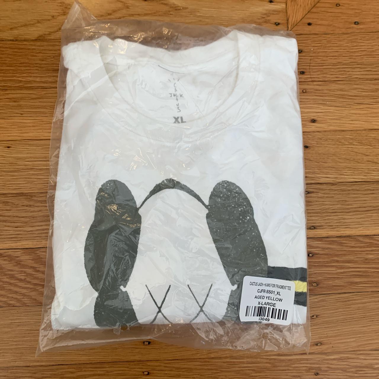 Cactus Jack by Travis Scott Kaws for Fragment Tee