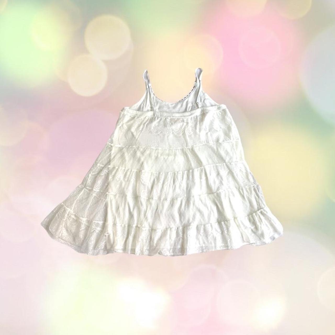 Women's Cream Dress Depop