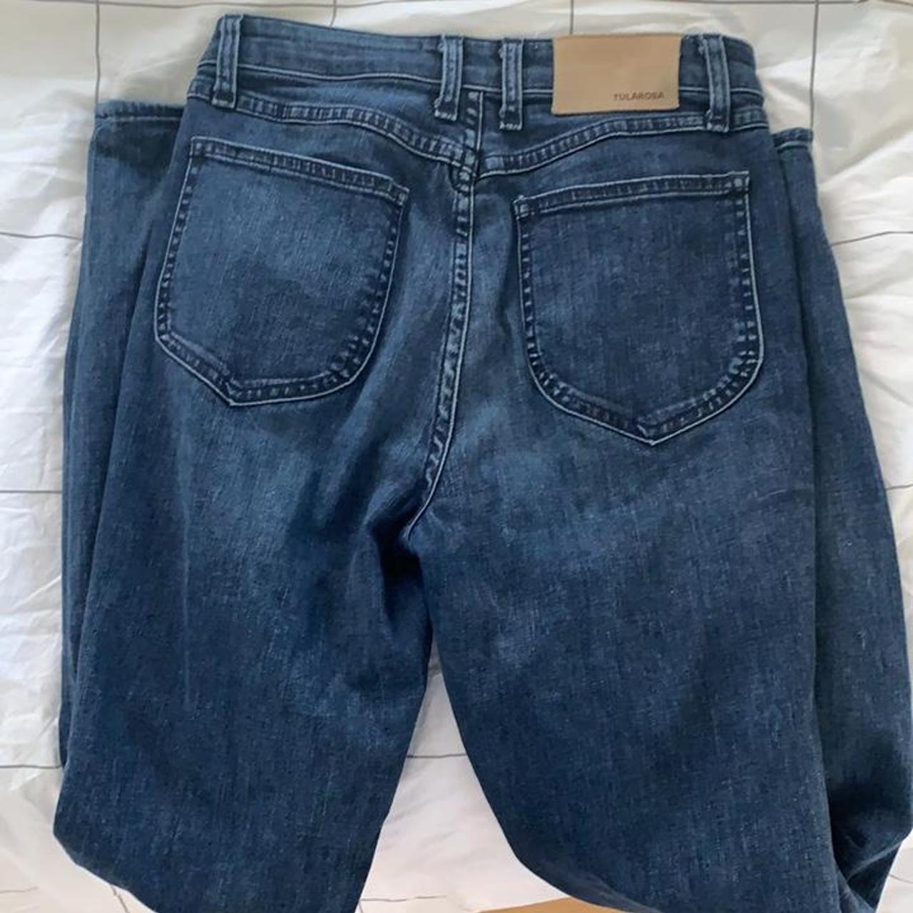 Tularosa Women's Blue Jeans Depop