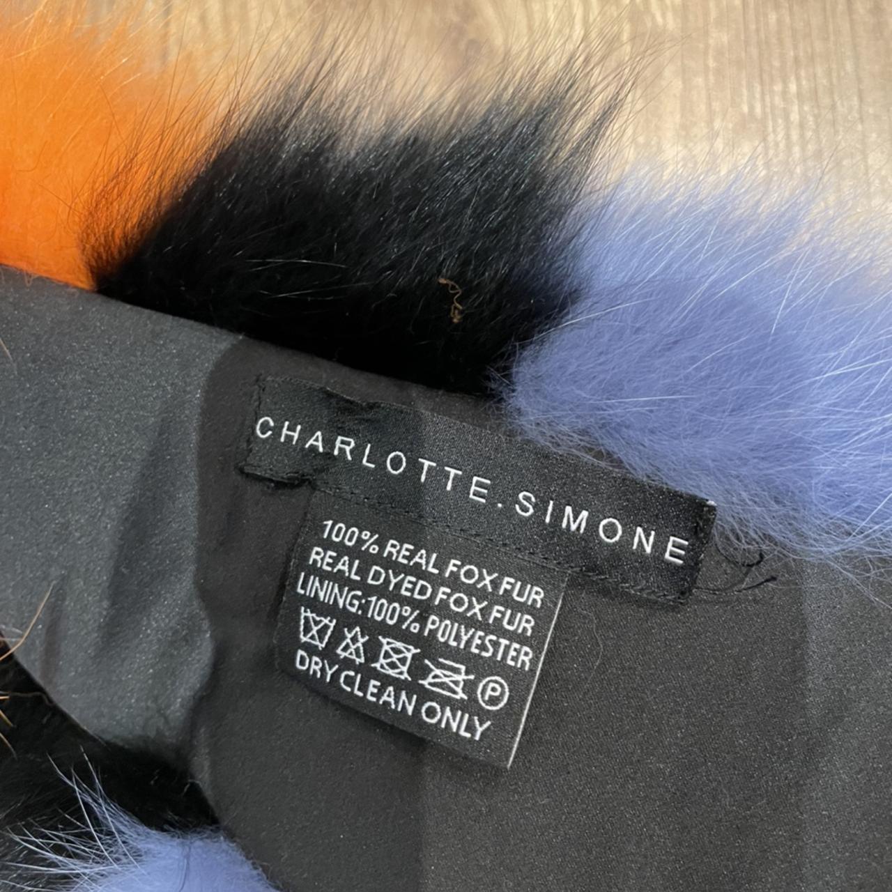 Charlotte Simone Real Fox Fur Popsicle Scarf Can No Depop