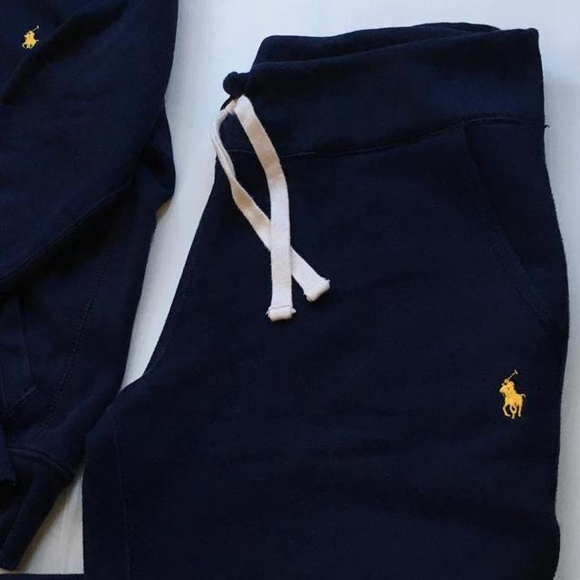 polo ralph lauren navy tracksuit