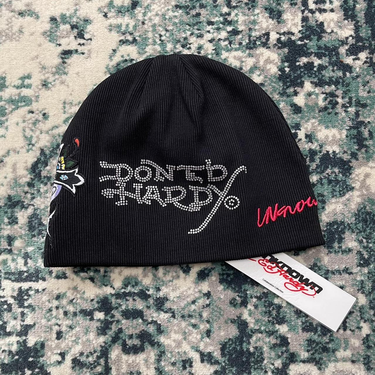 Unknown x Ed Hardy Beanie Brand New Deadstock with - Depop