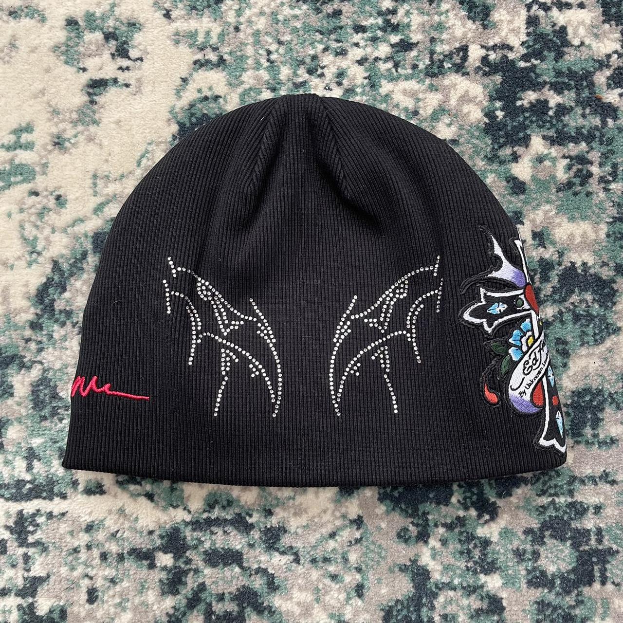 Unknown x Ed Hardy Beanie Brand New Deadstock with - Depop