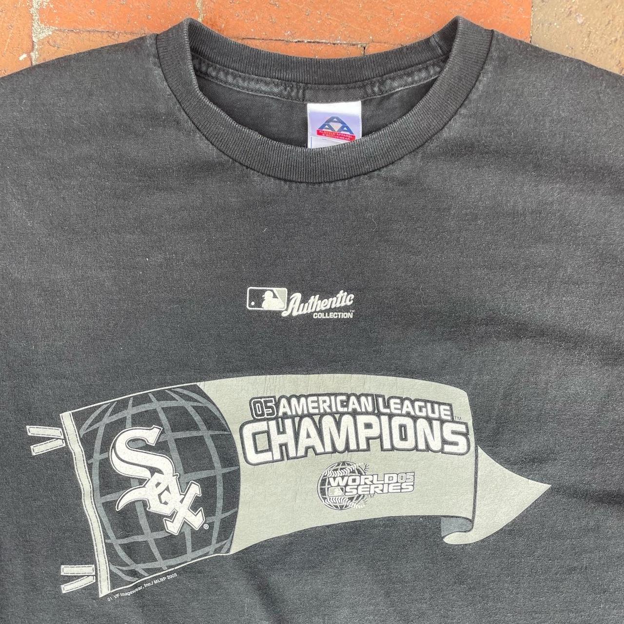 Chicago White Sox T Shirt 2005 AL Central Champions - Depop