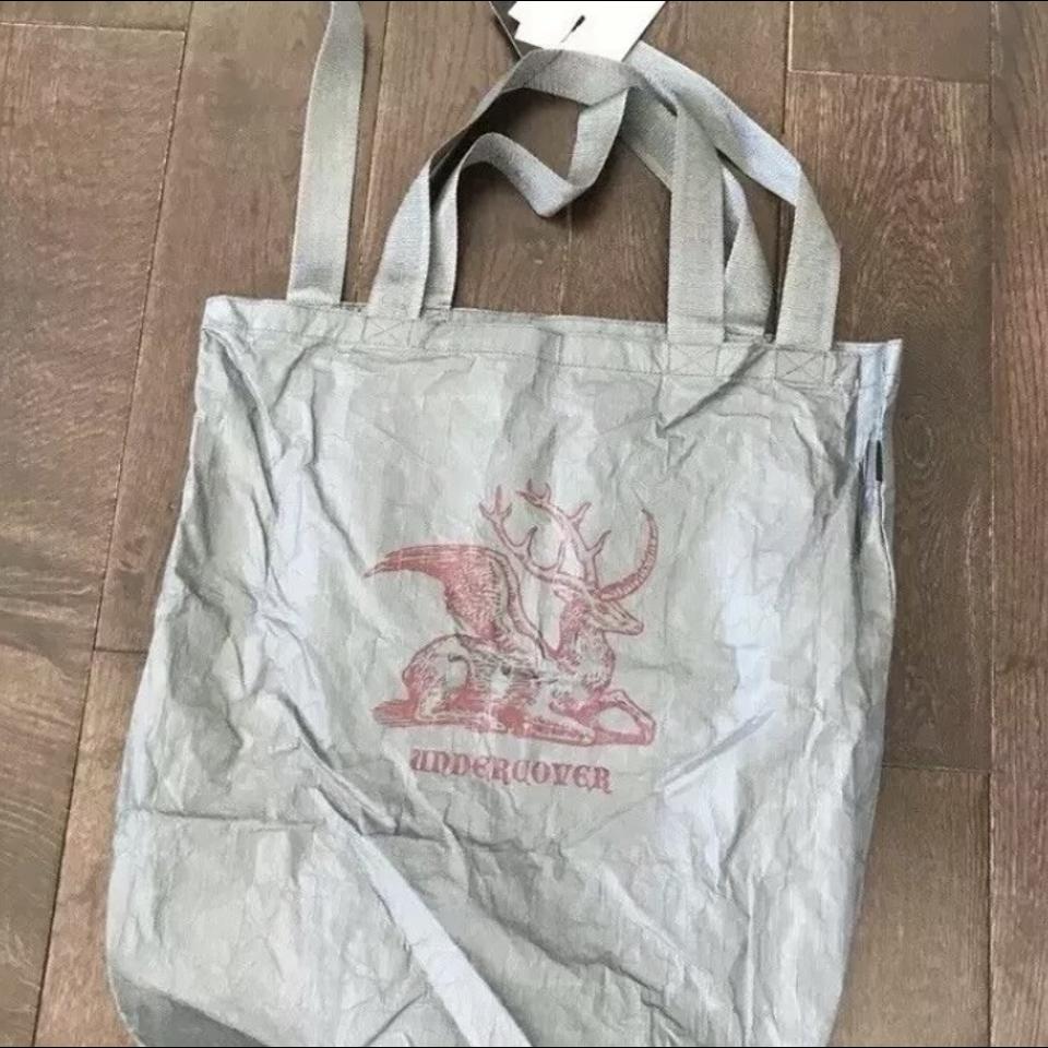 Jun Takahashi Undercover Japan Deer Tote Bag in Grey... - Depop