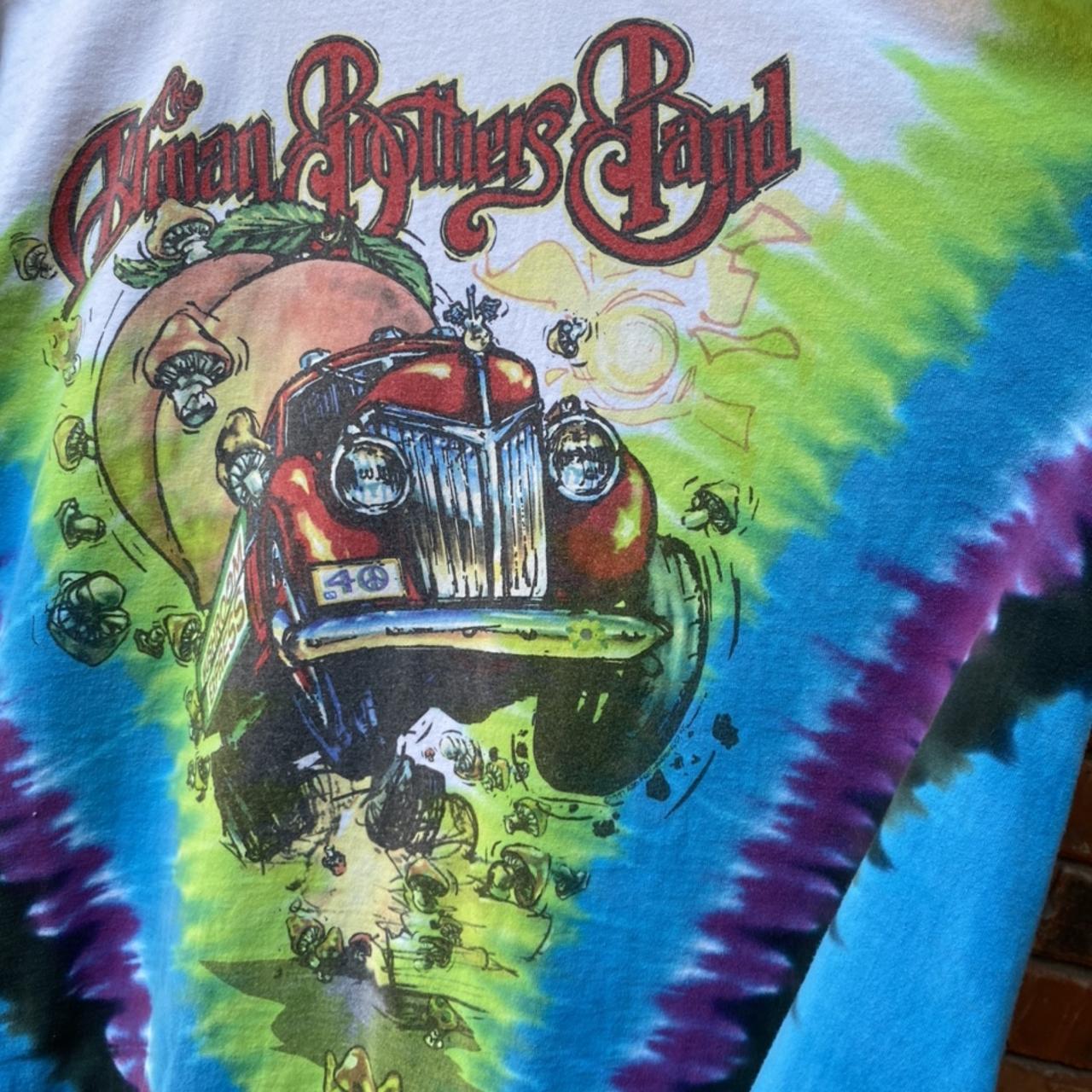 Vintage Allman Brothers Band all over print tie dye...