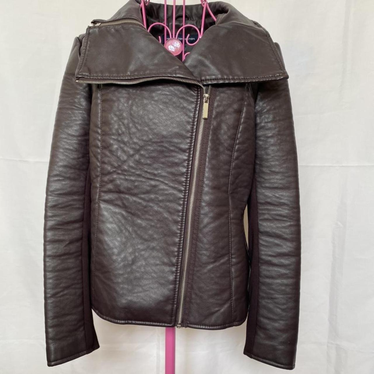 French Connection Women's Brown Jacket Depop