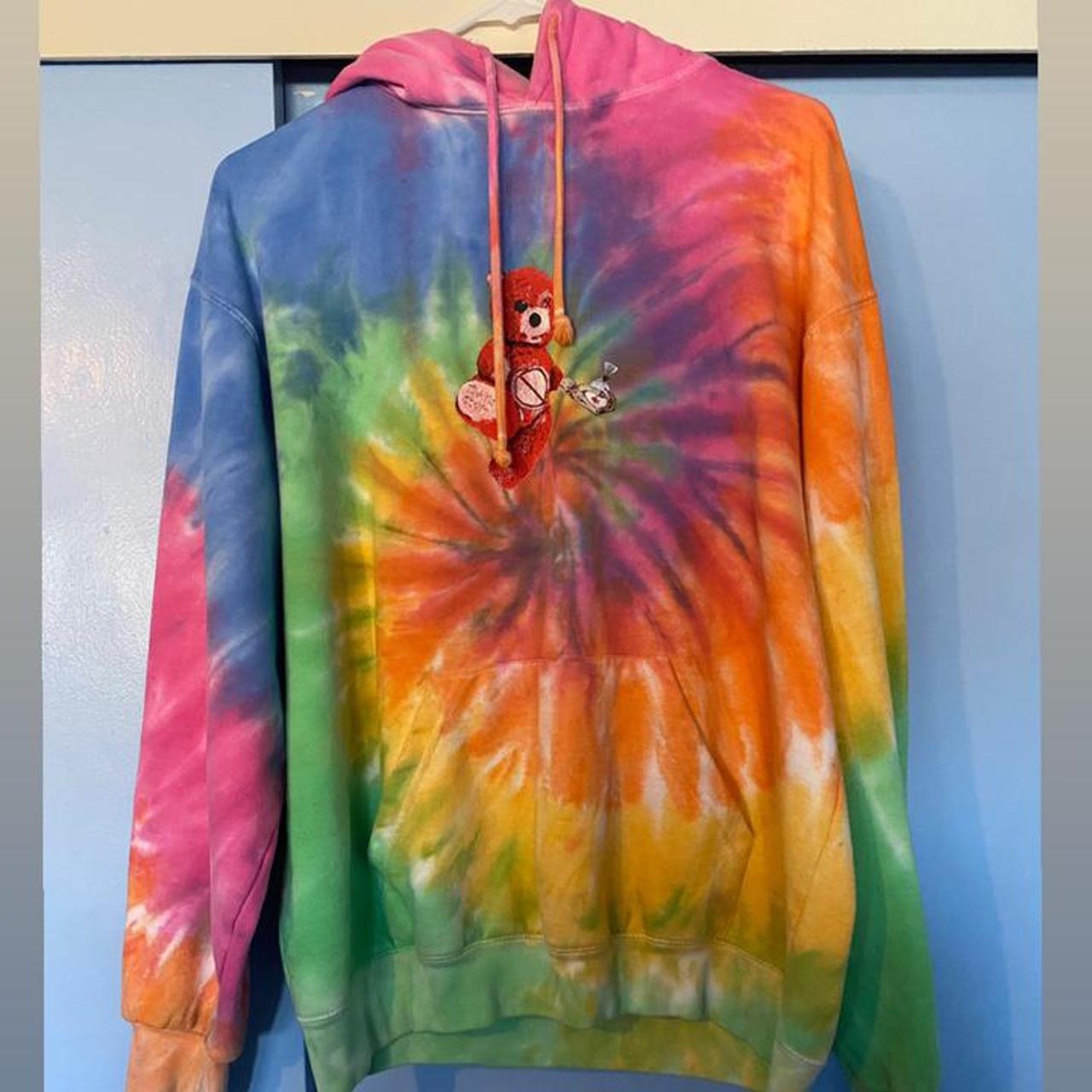 Travis scott clearance tie dye hoodie