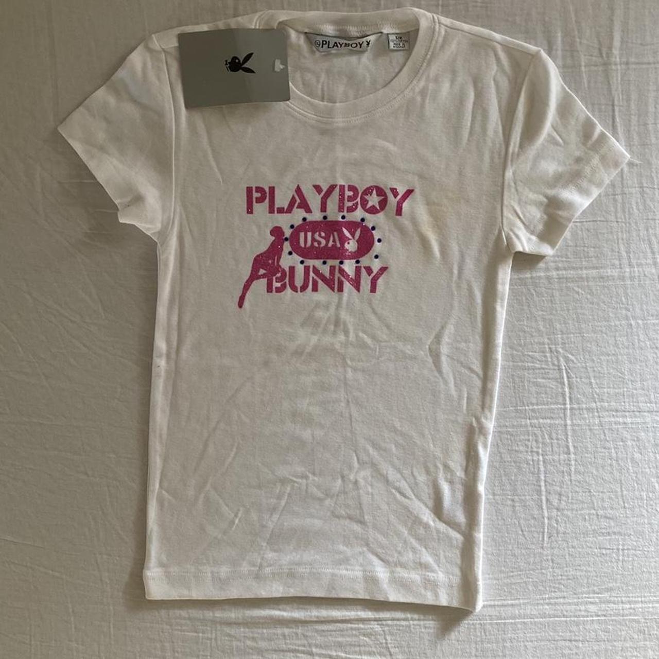 Vintage 80s/90s Y2K Playboy Mansion Bunny Graphic - Depop