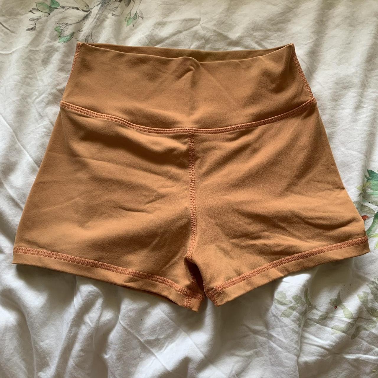 Women's Orange Shorts Depop