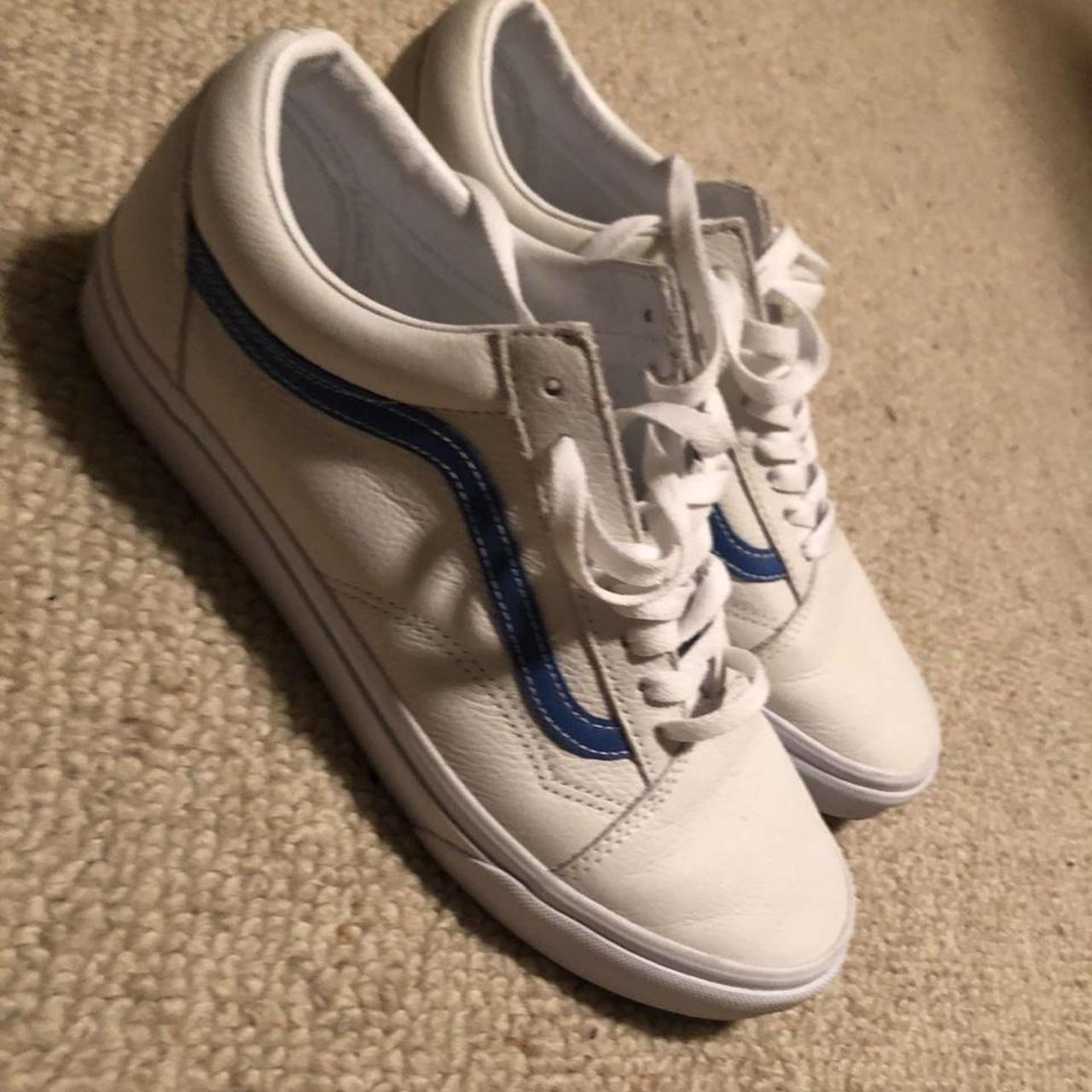 White vans hotsell size 9.5