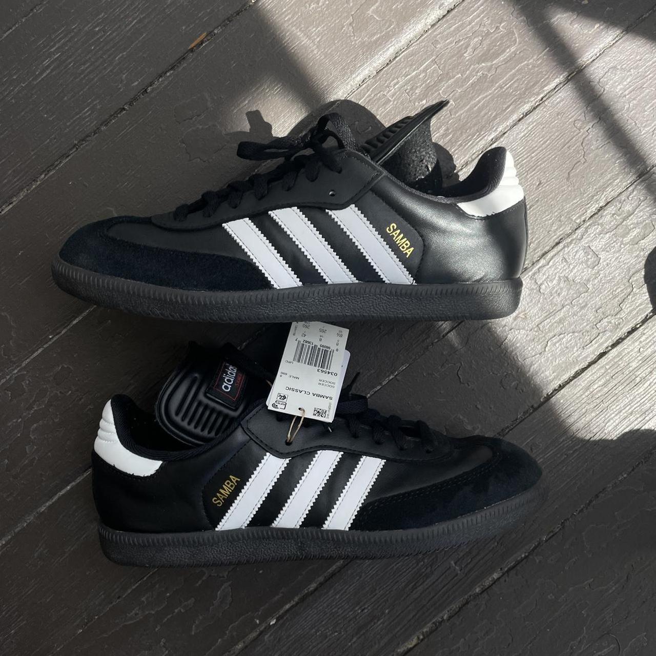 Adidas Samba Classic size 8.5 great condition worn x2 - Depop