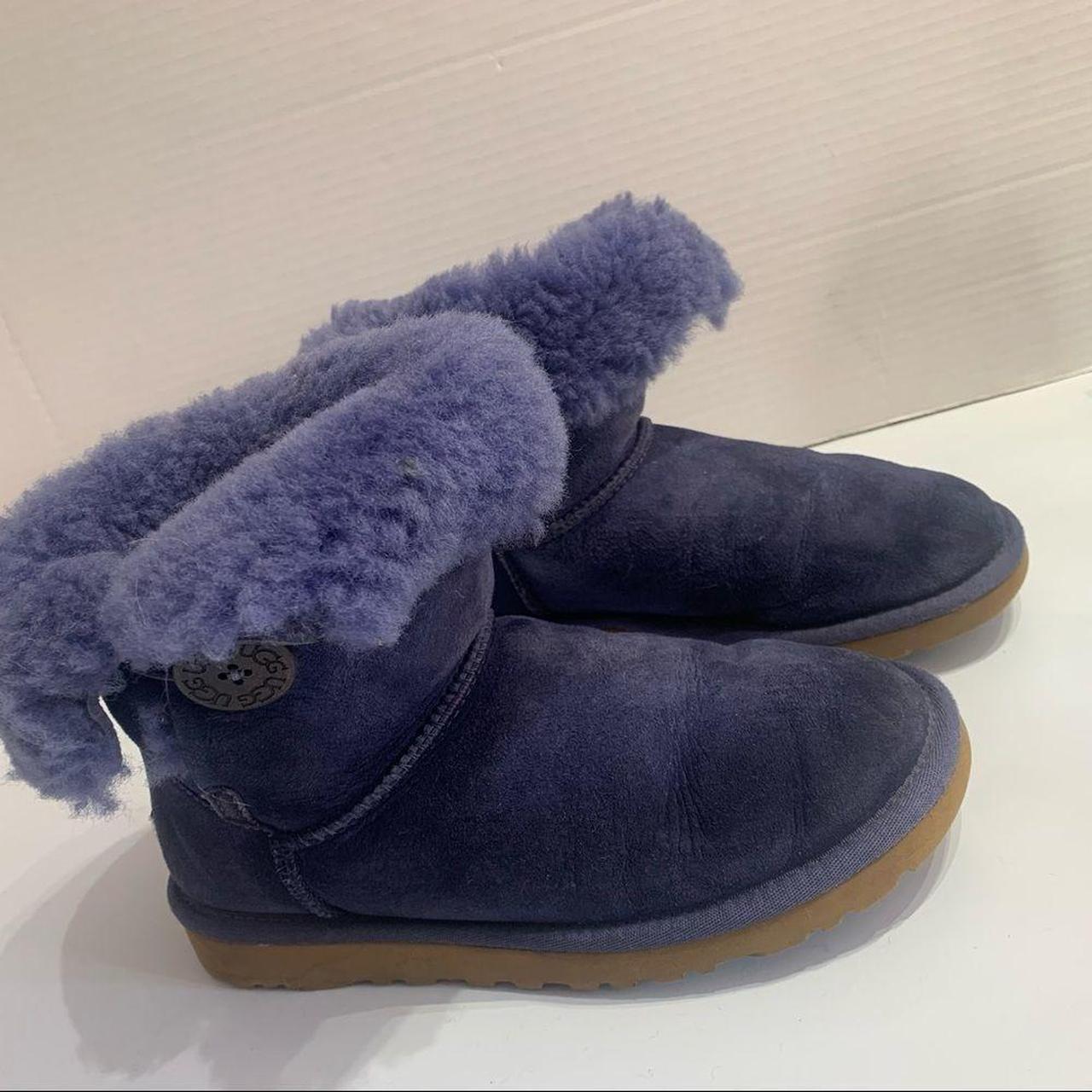 ugg bailey button purple