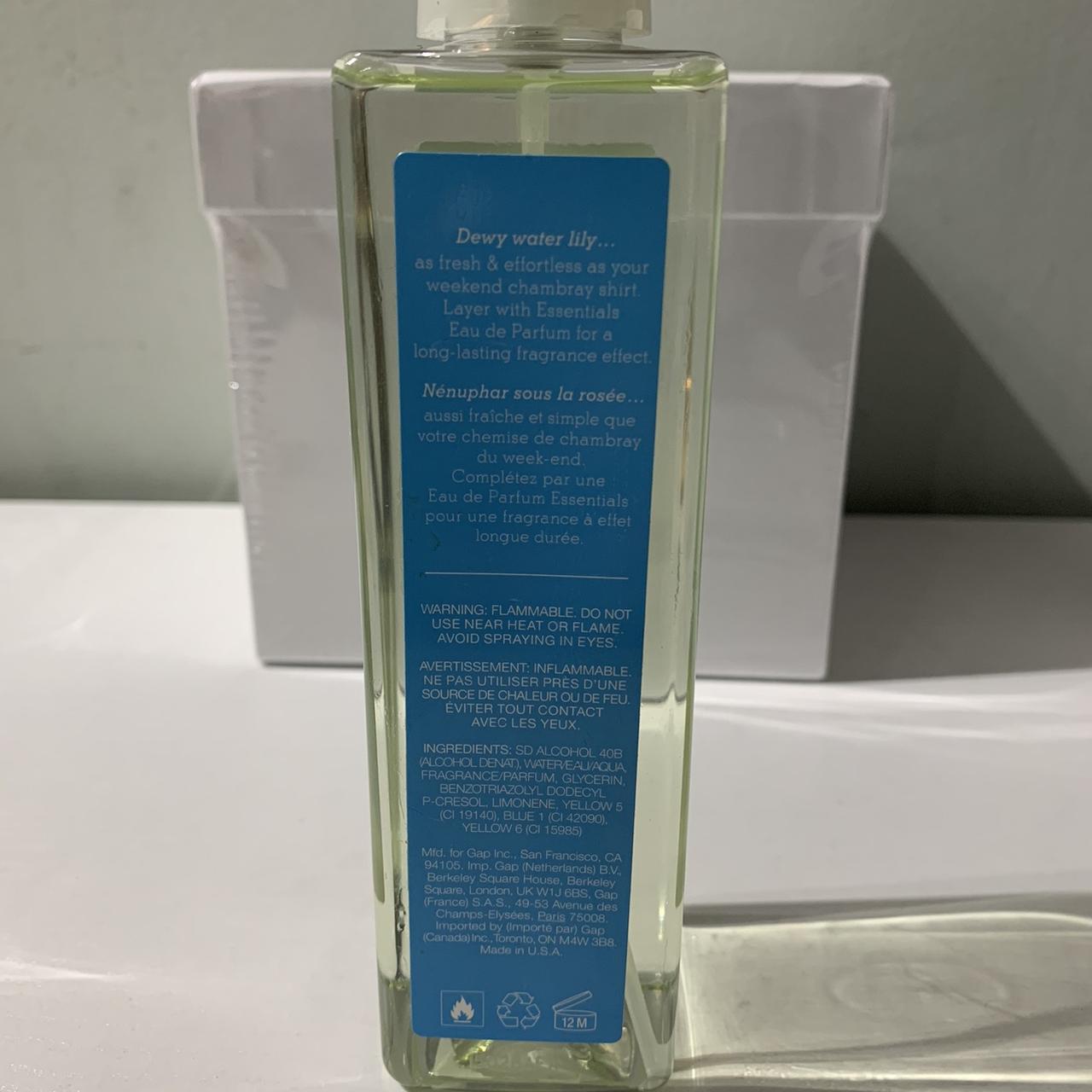 gap water lily and chambray perfume