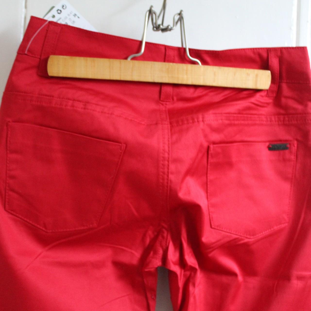 Mango Women's Red Trousers | Depop