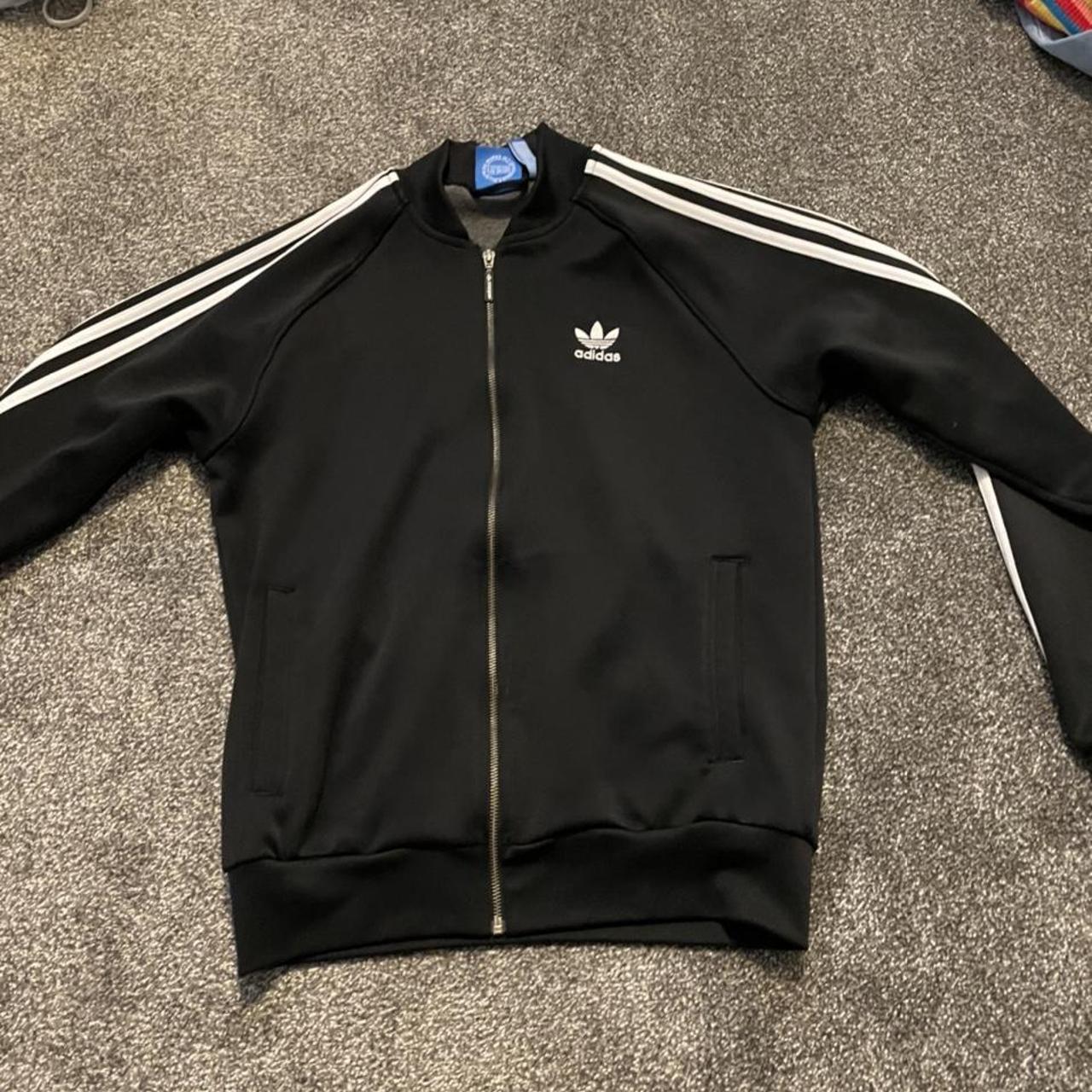 Womens adidas tracksuit top, worn a couple of times - Depop