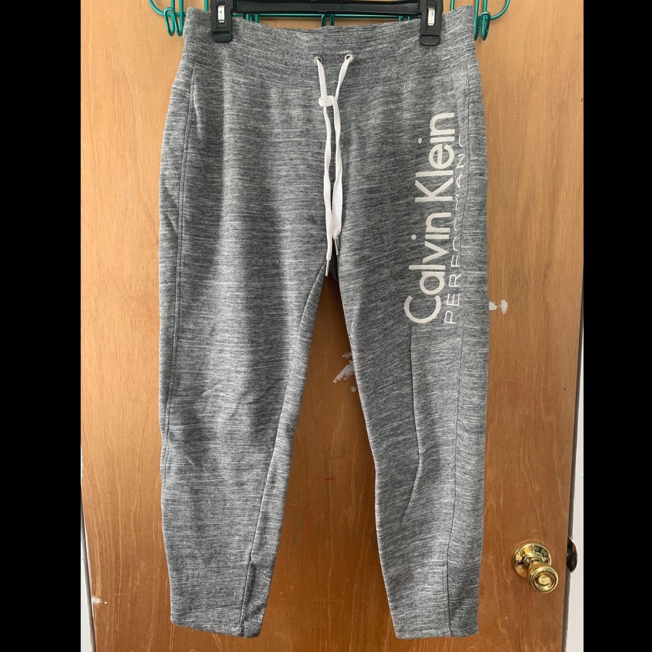 Calvin Klein Performance Joggers heathered gray