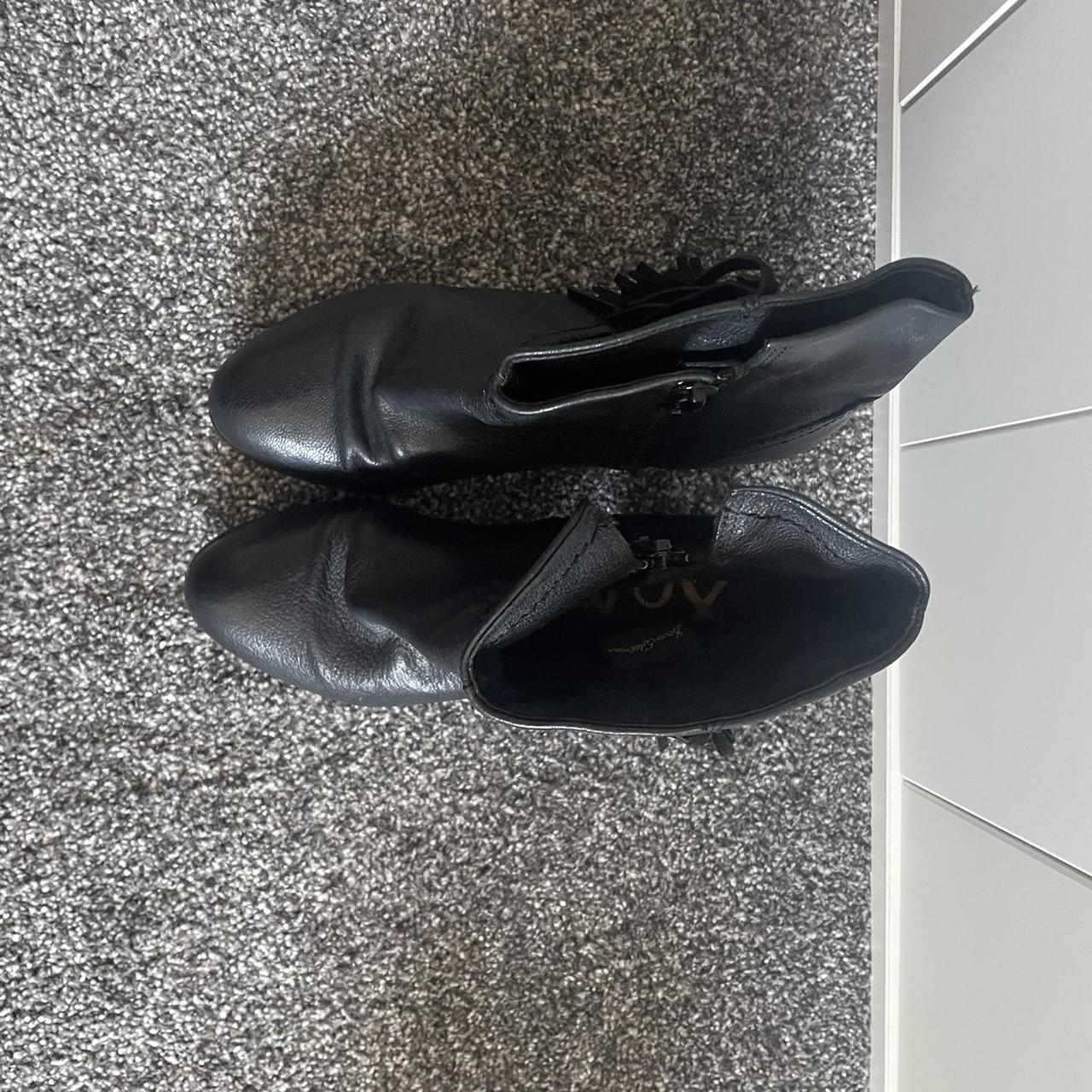 sam edelman black ankle boots