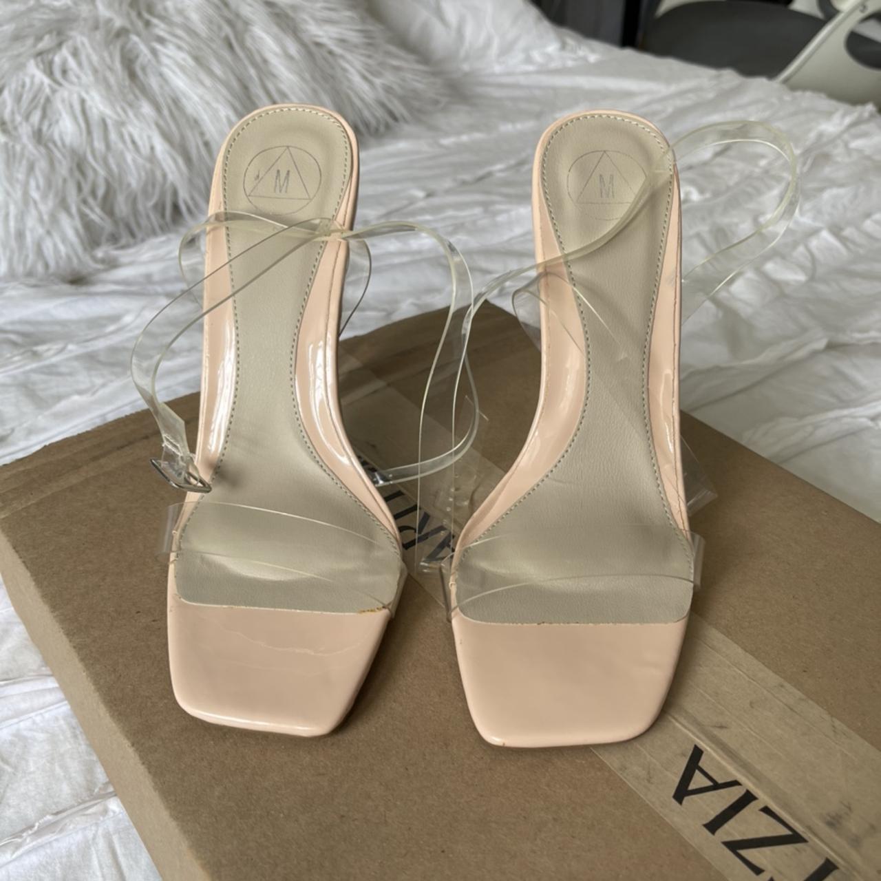 missguided strappy heels