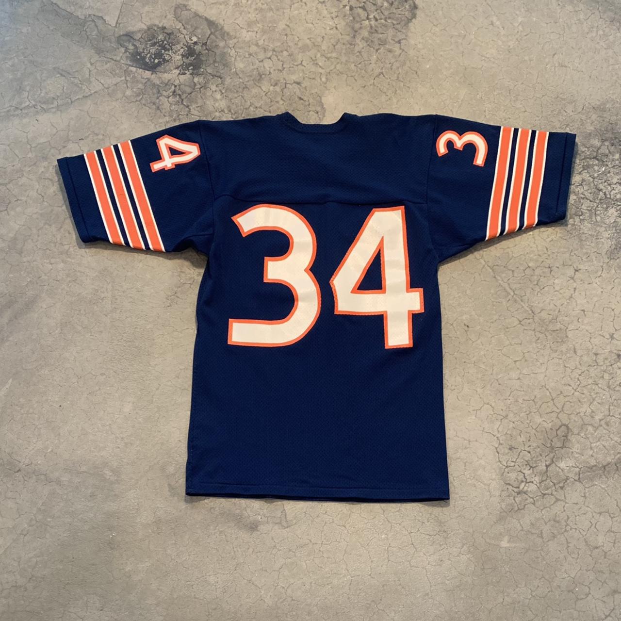 Vintage Walter Payton white t shirt. From the 1980s. - Depop