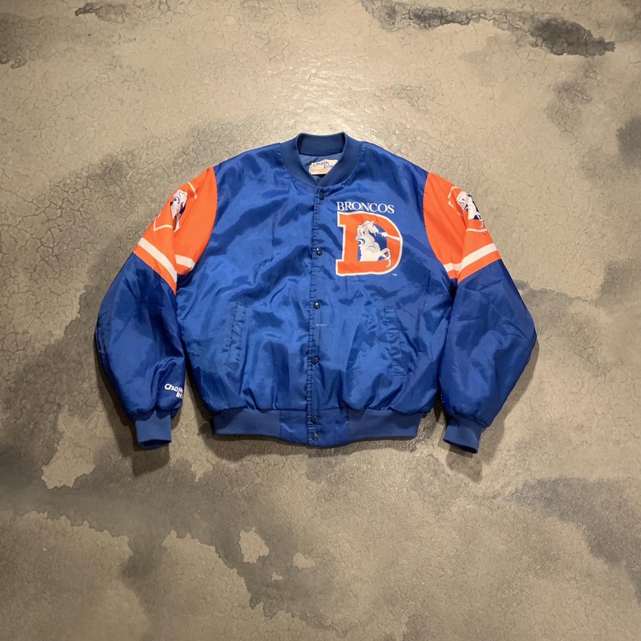 Vintage Chalkline Fanimation Denver Broncos Superbowl Jacket 