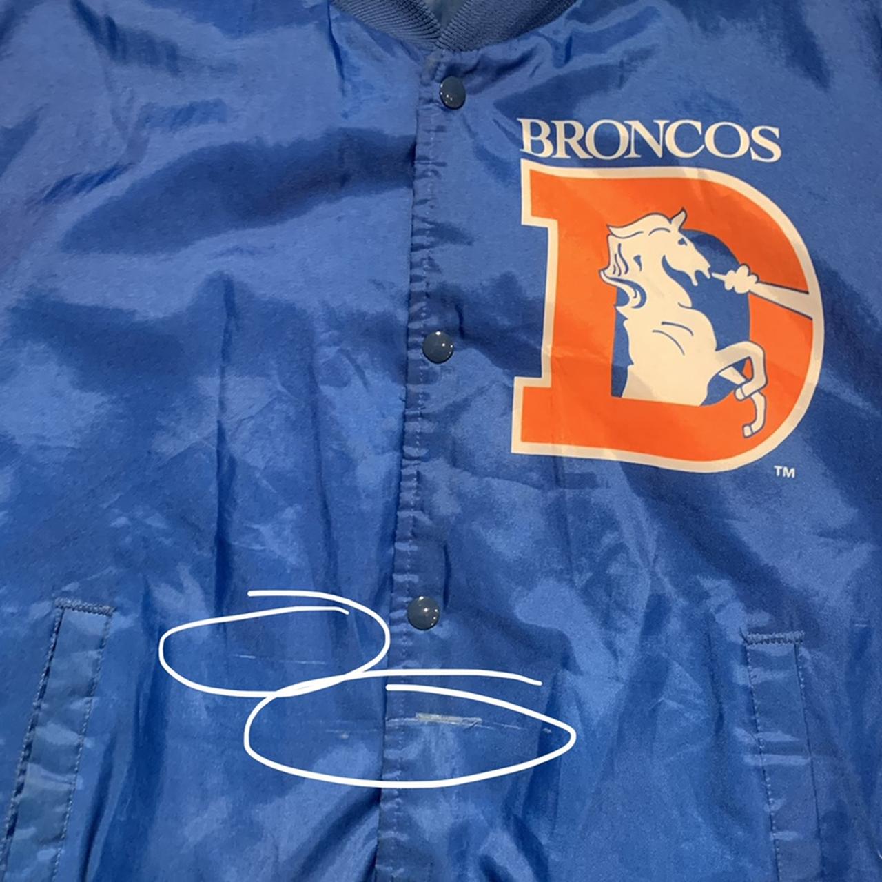 Vintage Chalkline Fanimation Denver Broncos Superbowl Jacket 