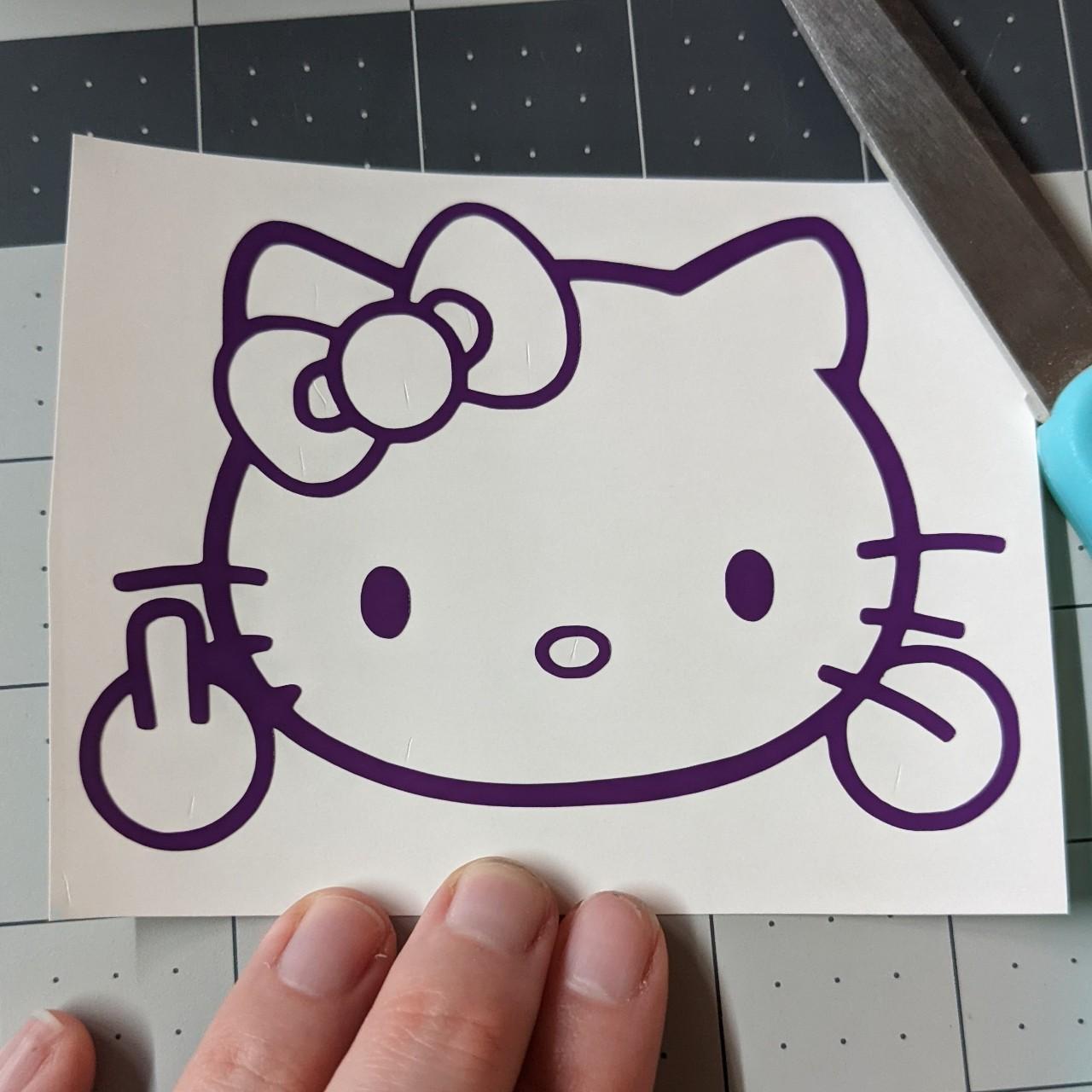 hello kitty stencil