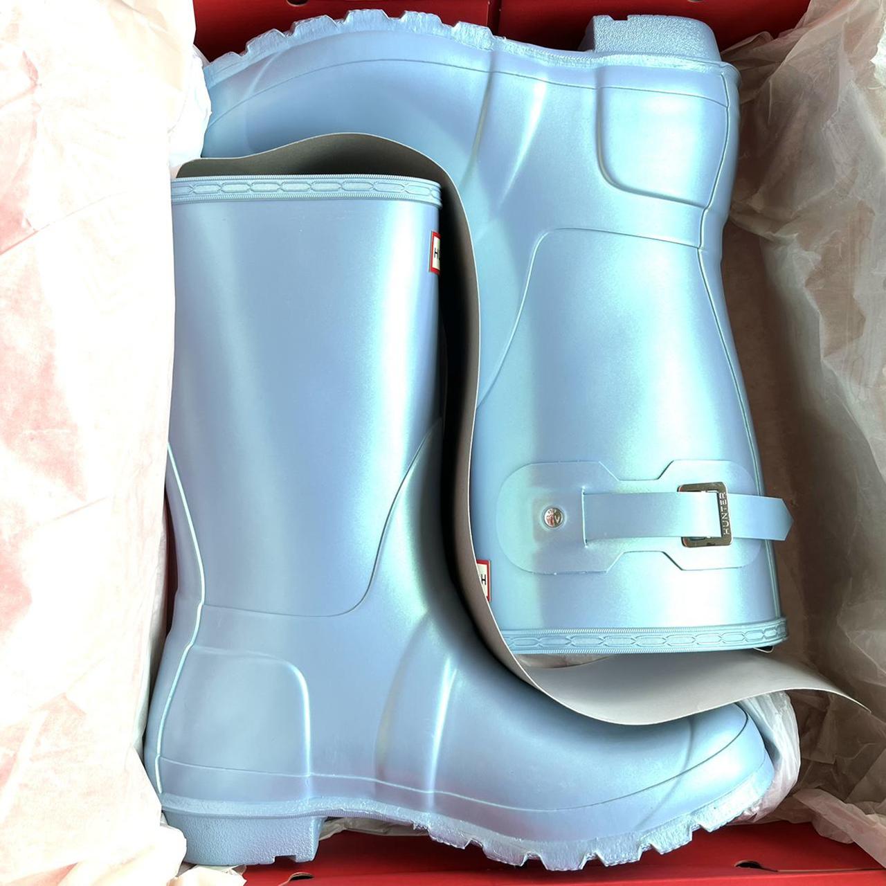 Light blue clearance short hunter boots