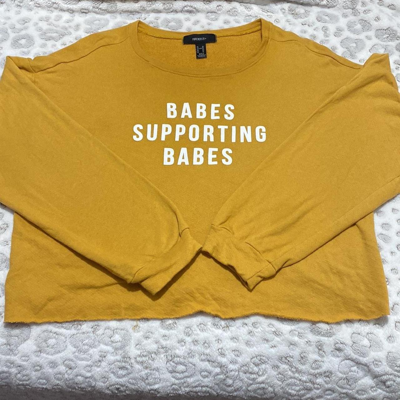 Babe sweatshirt deals forever 21