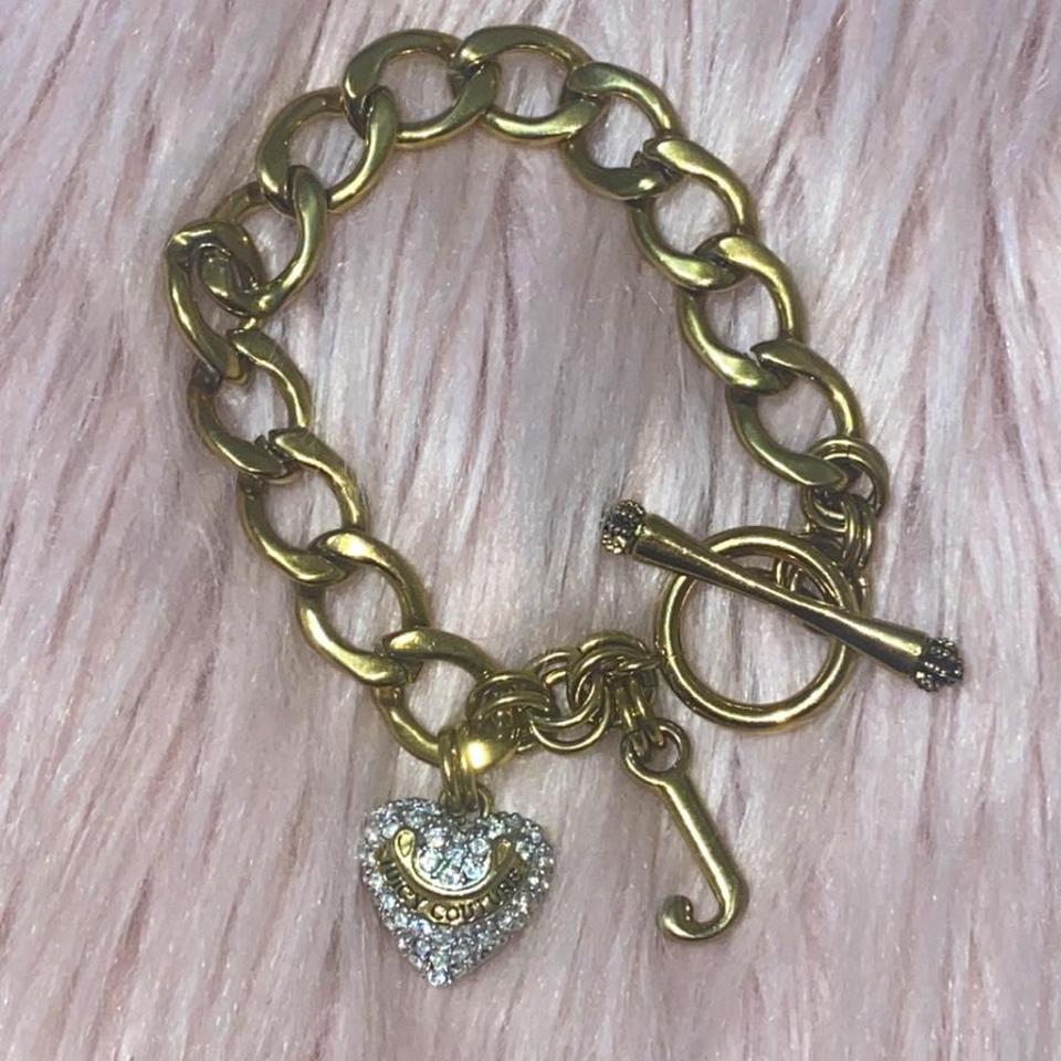 Juicy Couture Gold Starter Charm Bracelet F