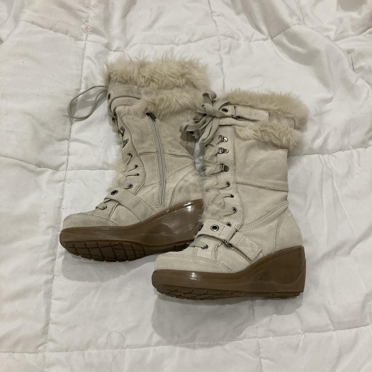 aldo white snow boots