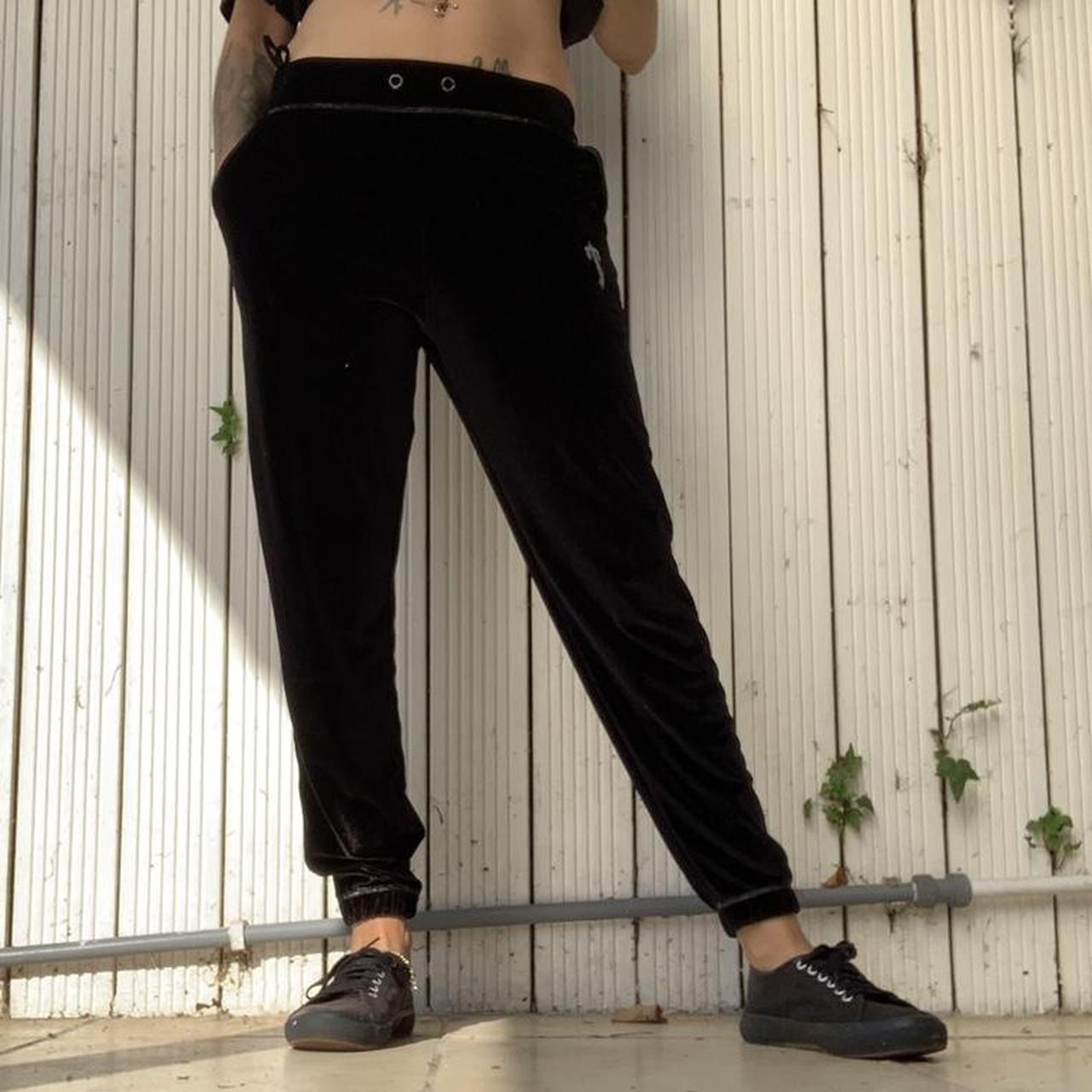 Trapstar velour trousers size m waist 29” length... Depop