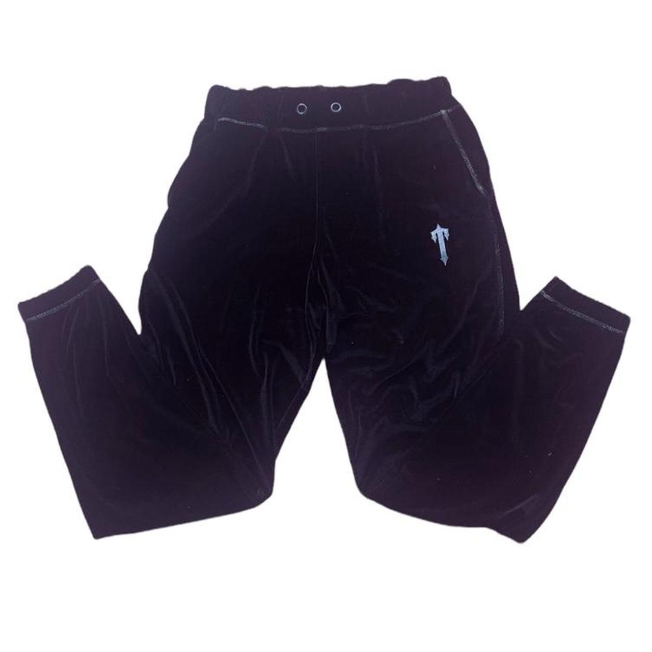 Trapstar velour trousers size m waist 29” length... Depop